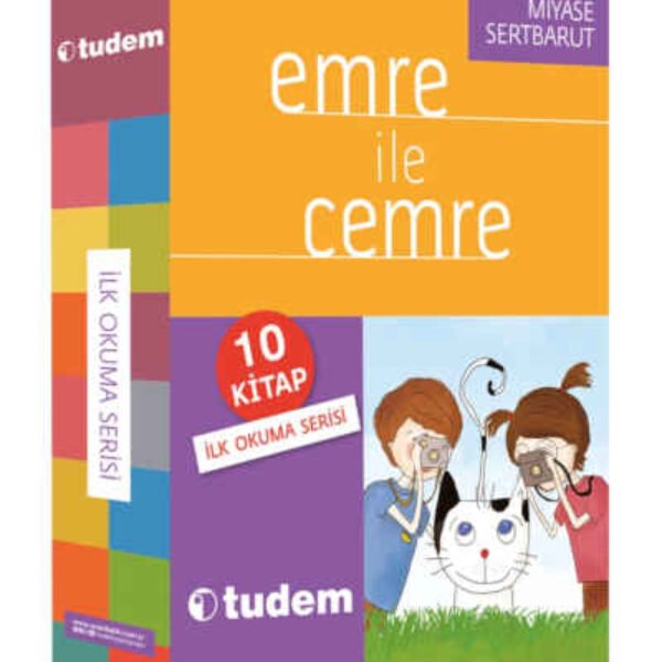 Emre ile Cemre İlk Okuma Serisi: 10 Kitap Takım  Miyase Sertbarut